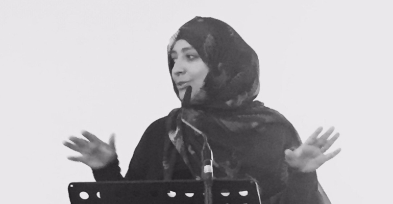 Tawakkol Karman take part at “Global Feminist Resistance”